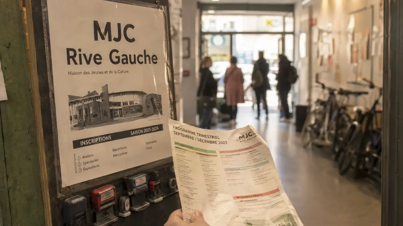 Maison des jeunes et de la culture rive gauche Rouen : programme trimestriel et accès salle Europa