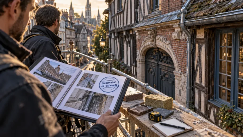 Préservation du patrimoine à Rouen : rénovation énergétique ou restauration historique, qui contacter ?